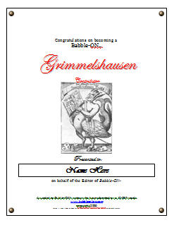 Grimmelshausen Award