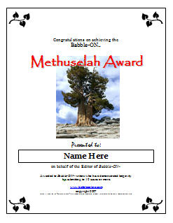 Methuselah Award